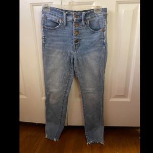 Madewell 10 inch High-Rise Skinny